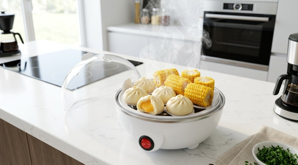 Premium Electric Egg Cooker | طباخة البيض الكهربائية السريعة