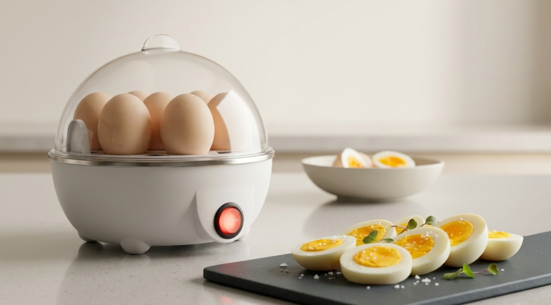 Premium Electric Egg Cooker | طباخة البيض الكهربائية السريعة