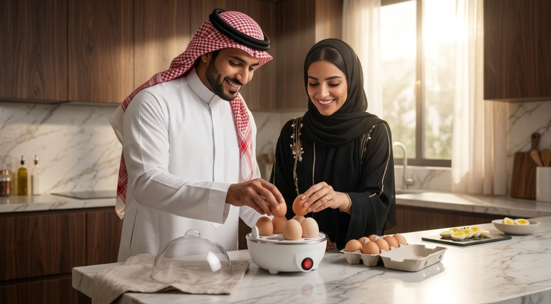 Premium Electric Egg Cooker | طباخة البيض الكهربائية السريعة