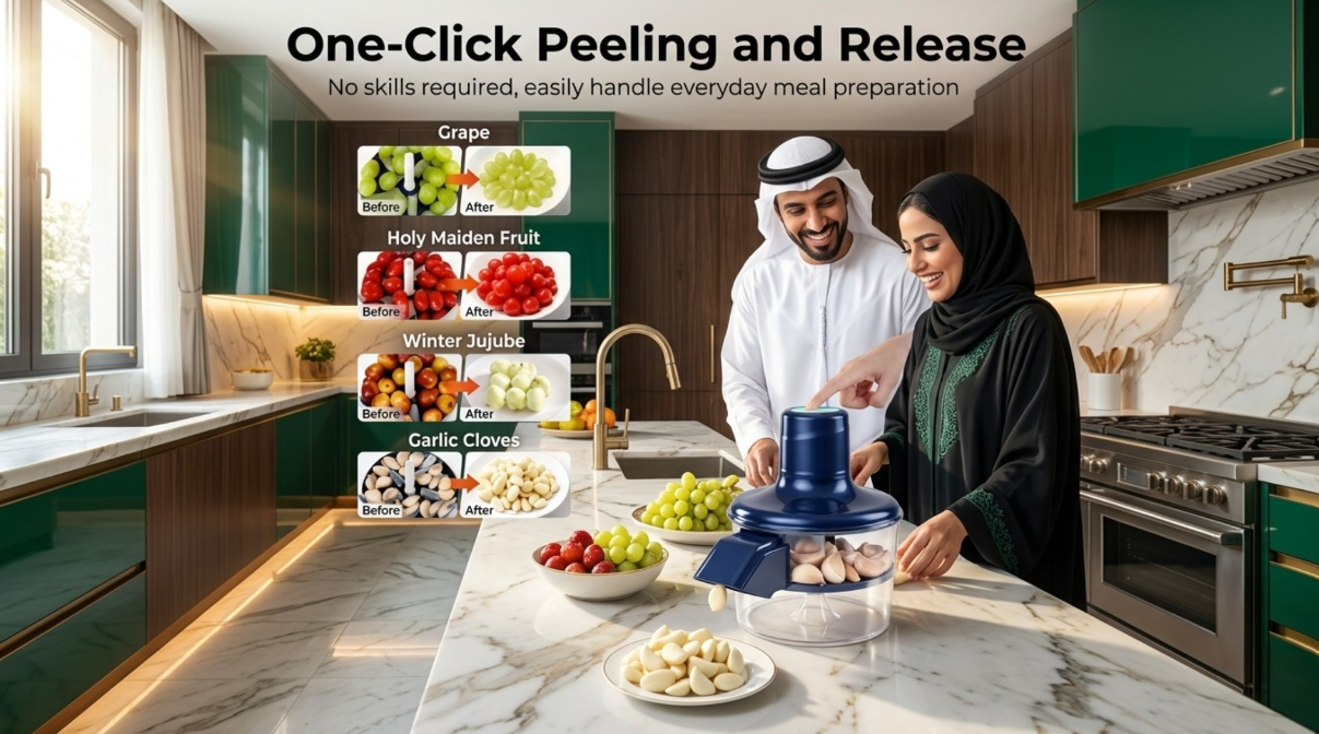Premium Fruit & Vegetable Peeler | مقشرة الفواكه والخضروات متعددة الاستخدام